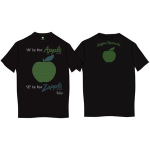 The Beatles tričko A is for Apple Čierna S