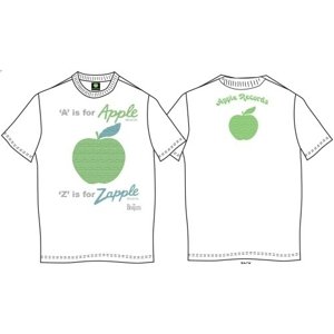 The Beatles tričko A is for Apple Biela S