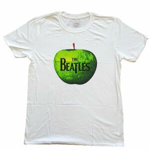 The Beatles tričko Apple Logo Biela XXL
