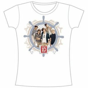 One Direction tričko Nautical Biela L
