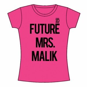One Direction tričko Future Mrs Malik Ružová S