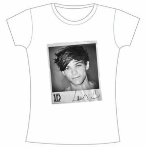 One Direction tričko Solo Louis Biela XL