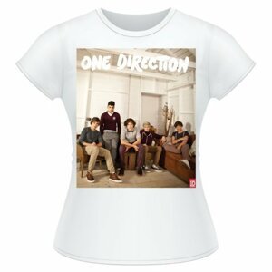 One Direction tričko Band Lounge Colour Biela XL