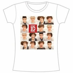 One Direction tričko Polaroid Band Biela S