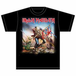 Iron Maiden tričko Trooper Čierna XXL