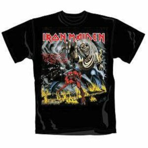 Iron Maiden tričko Number of the Beast Čierna XXL
