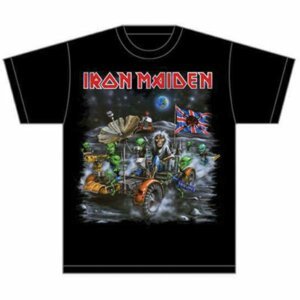 Iron Maiden tričko Knebworth Moon buggy Čierna XXL