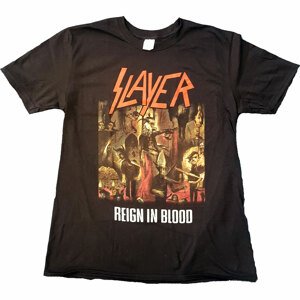 Slayer tričko Reign in Blood Čierna XL
