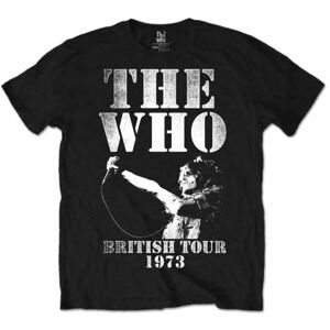 The Who tričko British Tour 1973 Čierna M