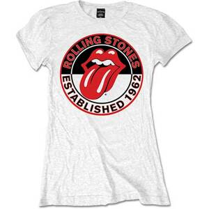 The Rolling Stones tričko Est. 1962 Biela L