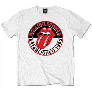 The Rolling Stones tričko Est. 1962 Biela 3XL