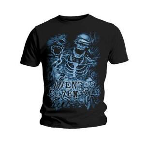 Avenged Sevenfold A7X tričko Chained Skeleton Čierna XXL