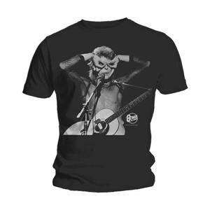 David Bowie tričko Acoustics Čierna XL