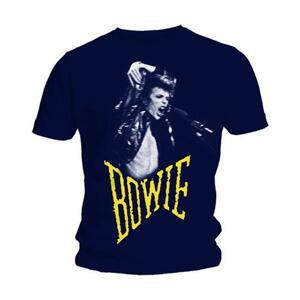 David Bowie tričko Scream Modrá XXL