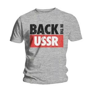 The Beatles tričko Back In The USSR Šedá XXL