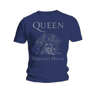 Queen tričko Greatest Hits II Modrá XXL