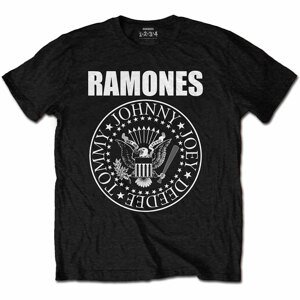 Ramones tričko Presidential Seal Čierna 3XL