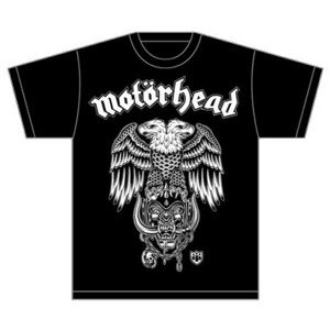 Motörhead tričko Hiro Double Eagle Čierna L