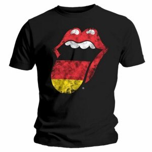 The Rolling Stones tričko German Tongue Čierna S