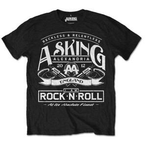 Asking Alexandria tričko Rock 'n Roll Čierna XL