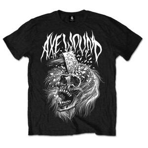 Axewound tričko Skull Čierna XXL