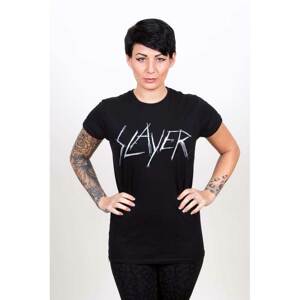 Slayer tričko Scratchy Logo Čierna M