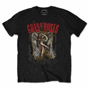 Guns N’ Roses tričko Sketched Cherub Čierna XXL