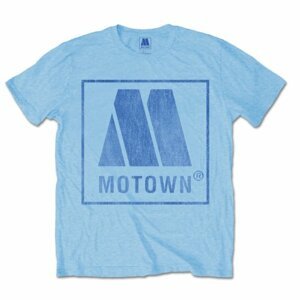 Motown tričko Vintage Logo Modrá XXL