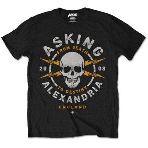 Asking Alexandria tričko Danger Čierna S