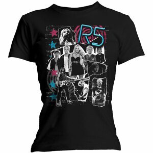 R5 tričko Grunge Collage Čierna S