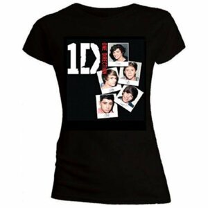 One Direction tričko Photo Stack Čierna S