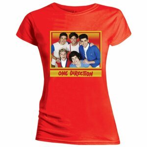 One Direction tričko Cool Červená S