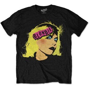 Blondie tričko Punk Logo Čierna XXL