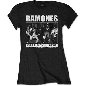 Ramones tričko CBGB 1978 Čierna L