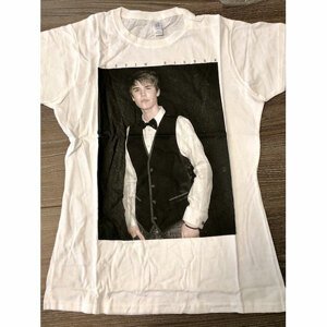 Justin Bieber tričko Tux Biela L