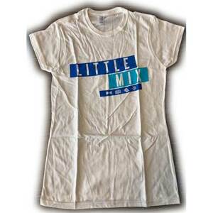 Little Mix tričko Dark Multi Blue Logo Biela S
