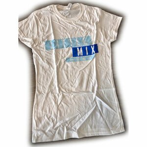 Little Mix tričko Blue Logo Biela L