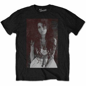 Amy Winehouse tričko Back to Black Chalk Board Čierna XXL