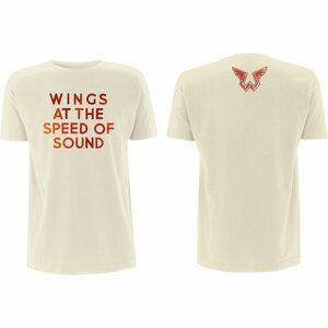 Paul McCartney tričko Wings at the Speed of Sound Natural XXL