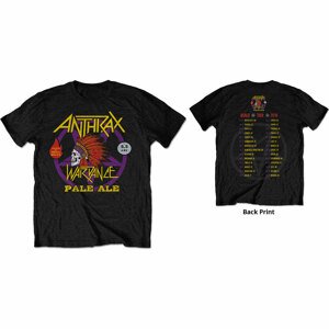 Anthrax tričko War Dance Paul Ale World Tour 2018 Čierna XXL