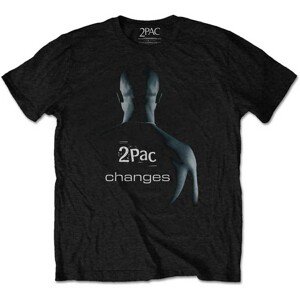 2Pac tričko Changes Čierna XXL