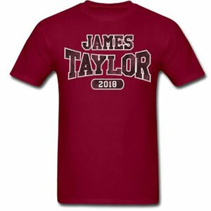 James Taylor tričko 2018 Tour Logo Červená M