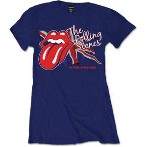 The Rolling Stones tričko Lick the Flag Modrá XS