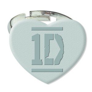 One Direction Silver Colour Heart