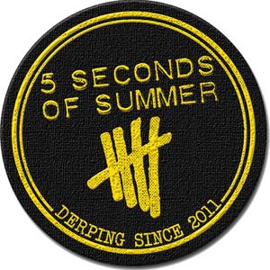 5 Seconds Of Summer Derping Stamp