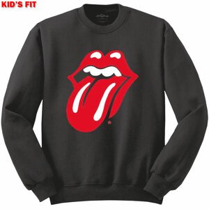 The Rolling Stones mikina Classic Tongue Čierna 7-8 rokov