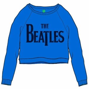 The Beatles mikina Drop T Logo Modrá XL