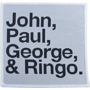 The Beatles John, Paul, George, Ringo Black on White