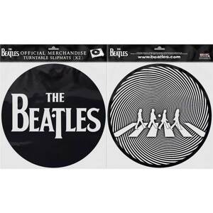 The Beatles Drop T Logo & Crossing Silhouette