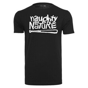 Naughty By Nature tričko Logo Čierna S